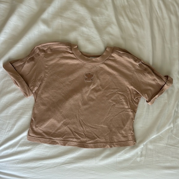 ADIDAS Blush Pink Crop Top - Picture 1 of 1